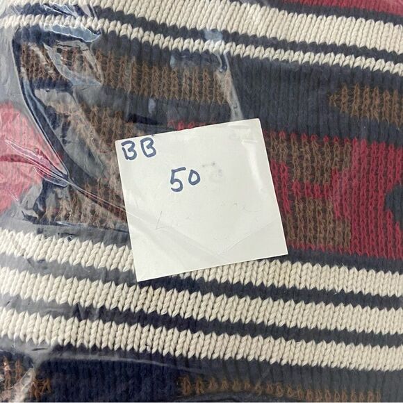 Vintage Artsy‎ Tribal Funky Dad Sweater Heritage Cabincore GrandpaCore - Picture 7 of 8